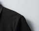 Men's Summer New Simple Versatile Embroidered Logo Short Sleeve Polo Shirt Black KK-30010