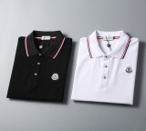 Men's Summer New Simple Casual Short Sleeve Polo Shirt White KK-30003