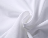 Men's Summer New Simple Jacquard Logo Casual Short-Sleeved Polo Shirt White KK-30002
