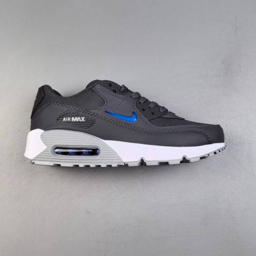 Air Max 90 Cushioned Mesh Running Shoes Blue FN8005-100
