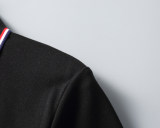 Men's Summer New Simple Casual Short Sleeve Polo Shirt Black KK-30003