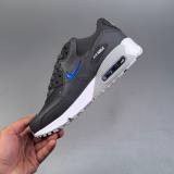 Air Max 90 Cushioned Mesh Running Shoes Blue FN8005-100