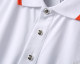 Men's Summer New Simple Casual Short Sleeve Polo Shirt White KK-30006