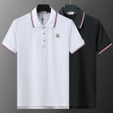 Men's Summer New Simple Casual Short Sleeve Polo Shirt White KK-30003