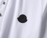 Men's Summer New Simple Jacquard Logo Casual Short-Sleeved Polo Shirt White KK-30002