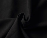 Men's Summer New Simple Embroidered Logo Casual Short Sleeve Polo Shirt Black KK-30029
