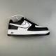 Air Force 1 Low'07 Fashionable Casual Sports Sneakers Black&White Logo DV0788-001
