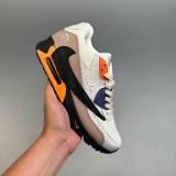Air Max 90 Retro Cushioned Running Shoes Beige DC4116-010