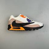 Air Max 90 Retro Cushioned Running Shoes Beige DC4116-010