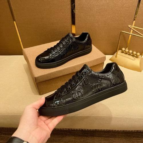 Men's leather casual sports shoes