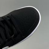 SB Dunk Low Low Top Casual Sports Skateboarding Shoes Black&WHite CD2563 006