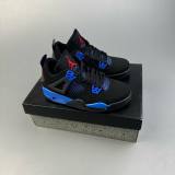 Jordan 4 Royal Sneakers Blue Black FQ8138-003