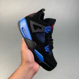 Jordan 4 Royal Sneakers Blue Black FQ8138-003