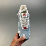 Air Force 1 Low 07 Low Top Casual Sneaker Blue CH2211 168
