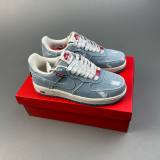 Air Force 1 Low 07 Low Top Casual Sneaker Blue CH2211 168