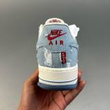 Air Force 1 Low 07 Low Top Casual Sneaker Blue CH2211 168