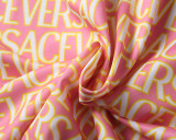 2024 Men's New Spring Summer Fashion Jacquard Casual Short-Sleeved Polo Suit Pink KK-6520
