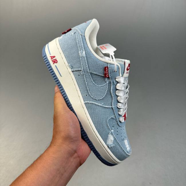 Air Force 1 Low 07 Low Top Casual Sneaker Blue CH2211 168