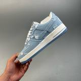 Air Force 1 Low 07 Low Top Casual Sneaker Blue CH2211 168
