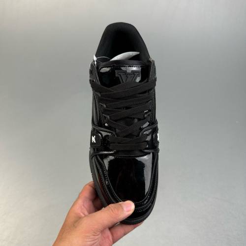 Trainer Sneaker Low Low-cut Casual Sneakers Pure Black