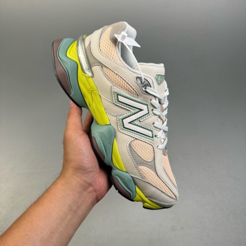 NB9060 Retro Casual Running Sneakers Beige Green