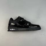 Trainer Sneaker Low Low-cut Casual Sneakers Pure Black