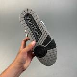 Skate Casual Sneakers Grey White