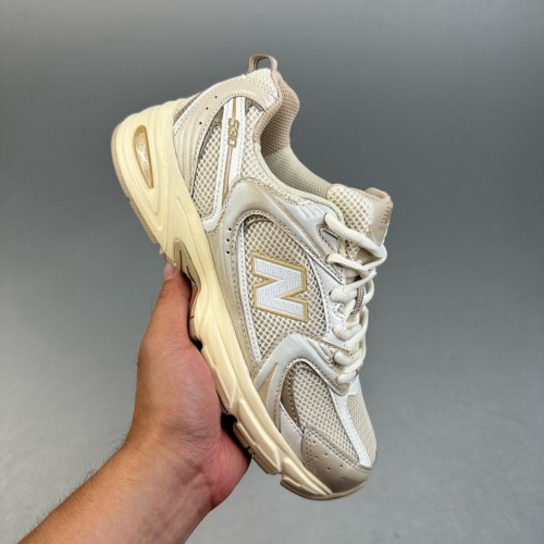 NB 530 Classic Retro Running Sneakers Beige