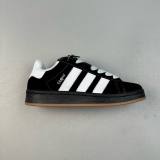 Originals Campus 00s Retro Low-cut Casual Sports Sneakers Black&White IG0792