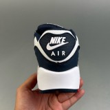 Air Max 90 Retro Casual Versatile Sports Jogging Shoes Blue White
