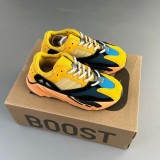 Yeezy Boost 700 Casual Sneakers Sun Yellow Black