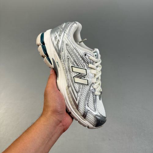 M1906 Retro Low-cut Casual Sneakers White&Silvery W1906REE