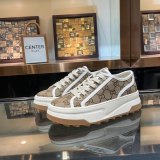 Tennis 1977 Lido Thick Sole Casual Sneakers Khaki