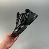 1000 Retro Low-cut Casual Sneakers Pure Black M1000BLA