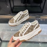 Tennis 1977 Lido Thick Sole Casual Sneakers Khaki