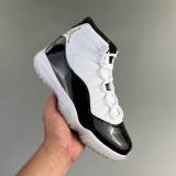 Original  AJ11 Retro High DMP Gratitude (2023) Top Casual Sneaker Black&White CT8012-170