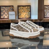 Tennis 1977 Lido Thick Sole Casual Sneakers Khaki