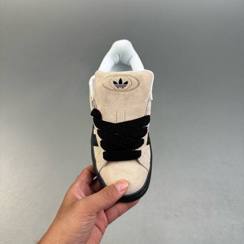 Originals Campus 00s Retro Low-cut Casual Sneakers Khaki&Black H03470