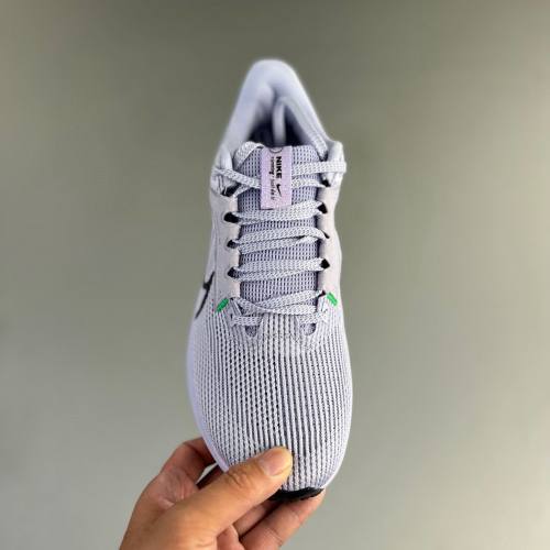Zoom Pegasus 40 Low Top Mesh Breathable Comfortable Running Shoes Light Purple