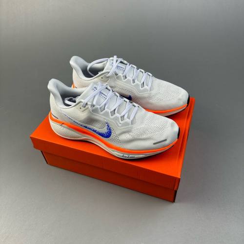 Zoom Pegasus 41 Retro Low Top Casual Sneaker Gray&Orange  FZ5526