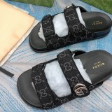 Women's GG Non-slip Sandals Slippers Black