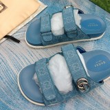 Women's GG Non-slip Sandals Slippers Blue