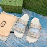 Women's GG Non-slip Sandals Slippers Beige