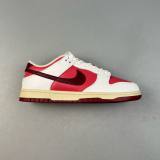 SB Dunk Low Retro Low Top Casual Sneakers White&Red HF0736 161