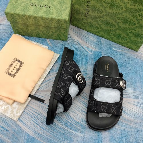 Women's GG Non-slip Sandals Slippers Black