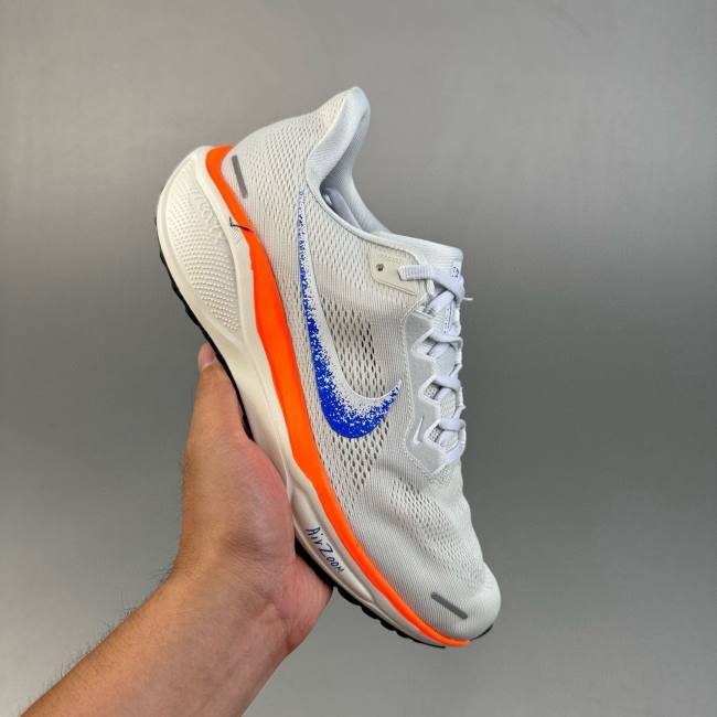 Zoom Pegasus 41 Retro Low Top Casual Sneaker Gray&Orange  FZ5526