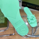 Women's GG Thin Bottom Non-slip Sandals Slippers Green