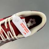 SB Dunk Low Retro Low Top Casual Sneakers White&Red HF0736 161