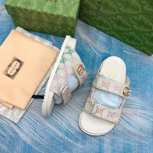 Women's GG Non-slip Sandals Slippers Beige