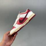 SB Dunk Low Retro Low Top Casual Sneakers White&Red HF0736 161